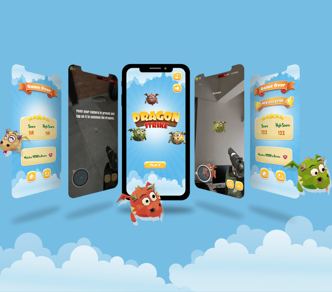AR video game